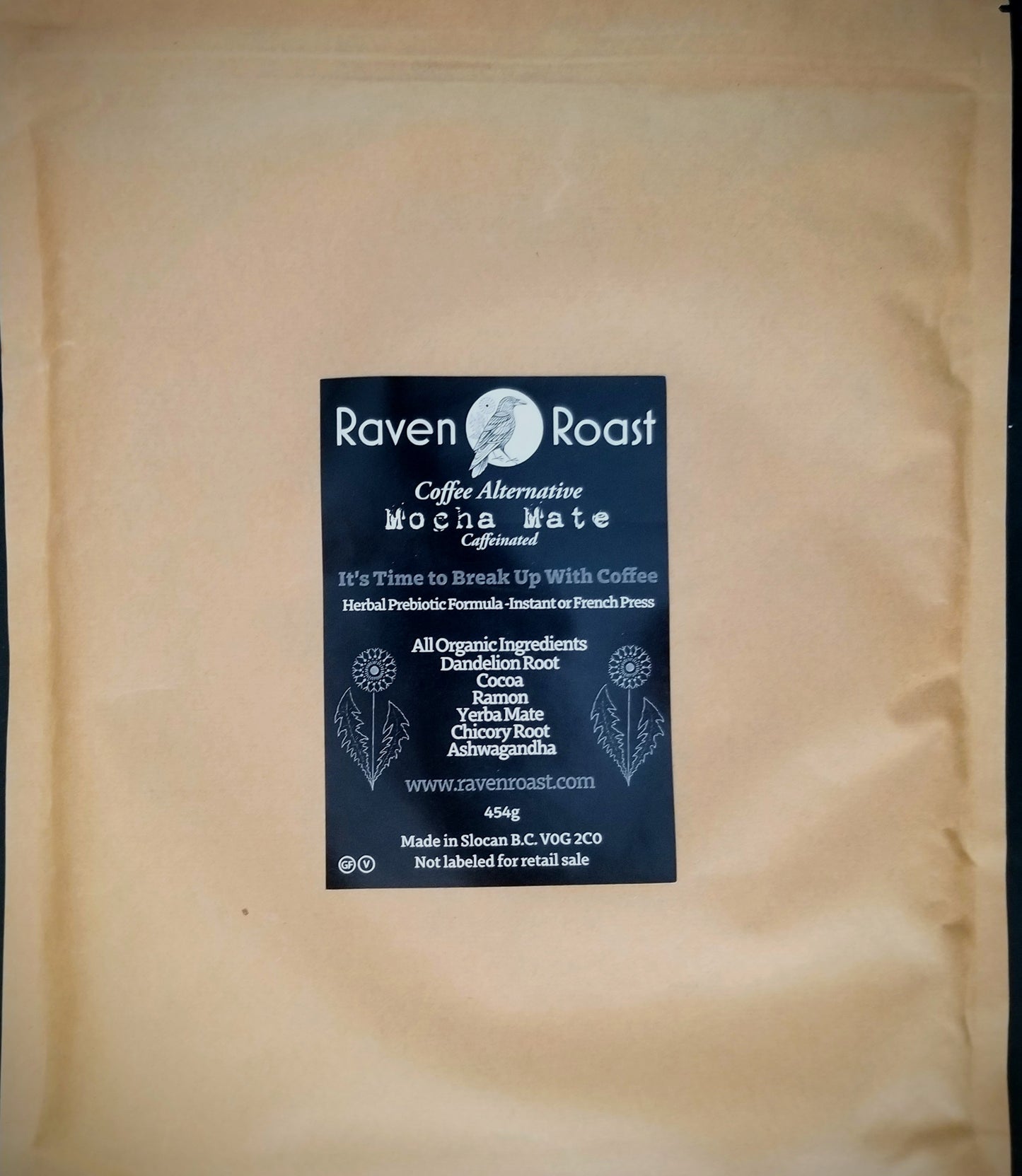 Mocha Mate, Caffeinated Coffee-Alternative
