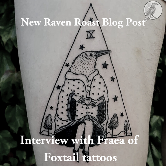 Chaga Blend Illustrator *Interview with Fraea of Foxtail Tattoos*
