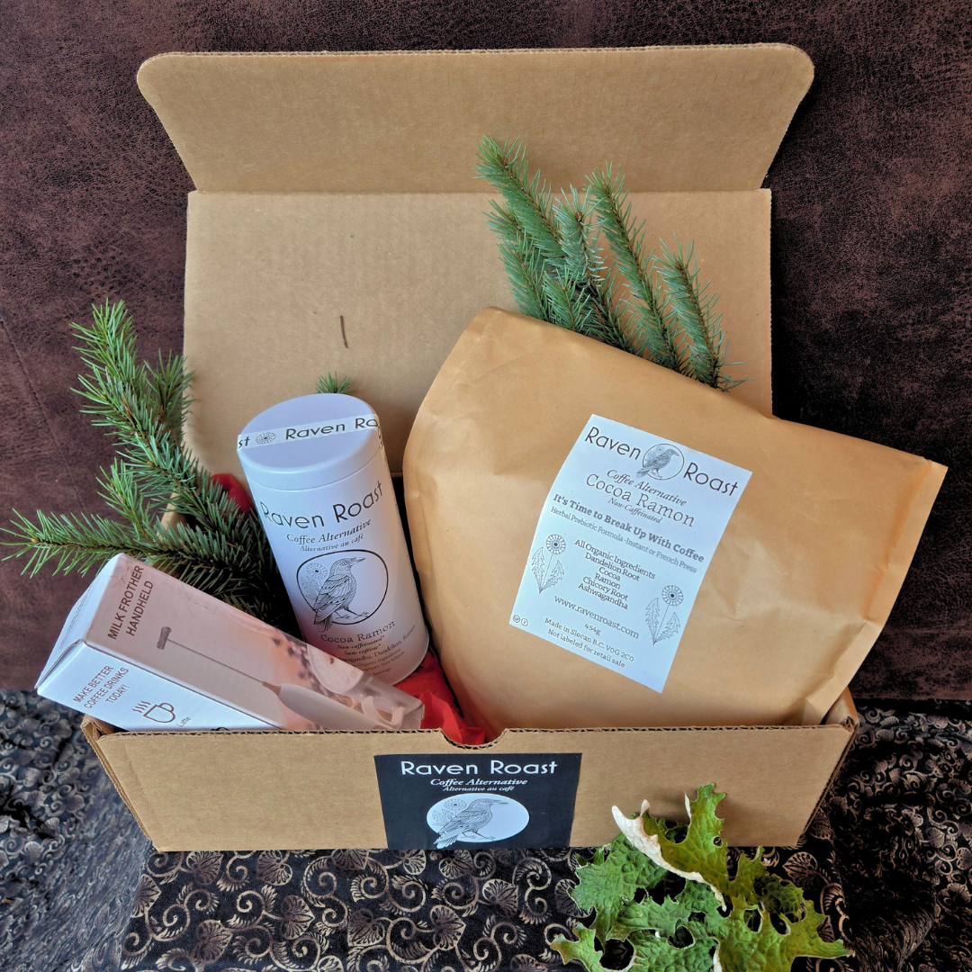 Refill Kits - Tin, Bulk Bag and Free Milk Frother – Raven Roast